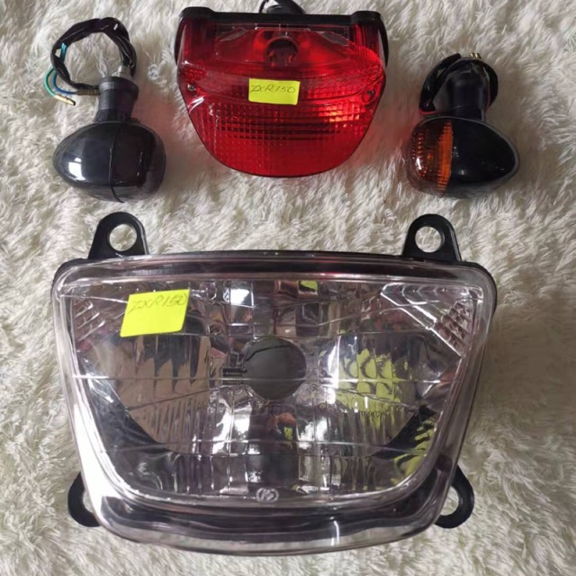 ZX150 ZXR150 KRR150 RR150 ninja 150 lampu depan belakang สัญญาณหัวโคมไฟหางโคมไฟ KAWASAKI KRR 150 HEA