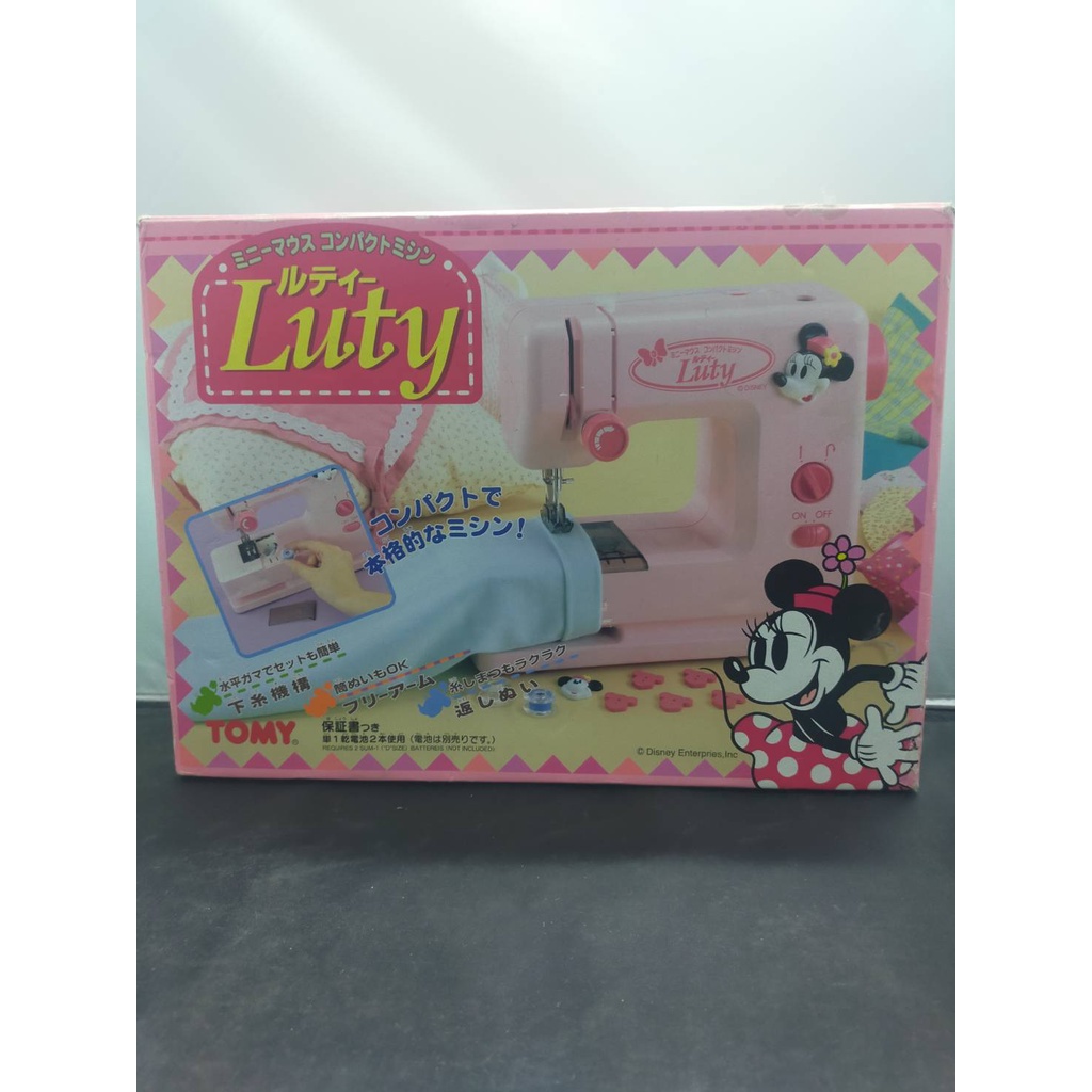 สินค้ามือสอง TOMY Luty ของเล่นเด็ก จักรเย็บผ้าของเล่น Disney Minnie ของแท้นำเข้าจากญี่ปุ่ 0929B09