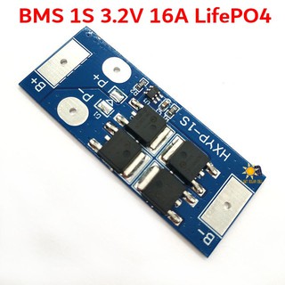 1S 3.2V 3.6V 16A LiFePo4 LiFe 18650 32650 Battery Cell BMS Charger Protection PCB Board วงจรป้องกันแบตเตอรี่