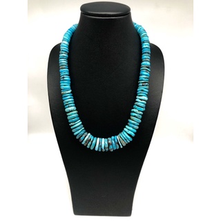 100% Natural Blue Sleeping Beauty Turquoise Necklace / Top High Quality / Blue Turquoise Necklace Jewelry.