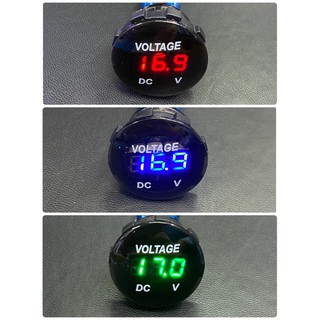 วัดโวล์แบตเตอรี่รถยนต์ใช้ได้12v-24vกันน้ำ