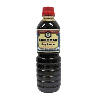 คิคโคแมน ซอสถั่วเหลือง 600มล.จากญี่ปุ่นแท้  Kikkoman Soy Sauce 600 ml. โชยุ ญี่ปุ่น ซอสญี่ปุ่น โชยุ