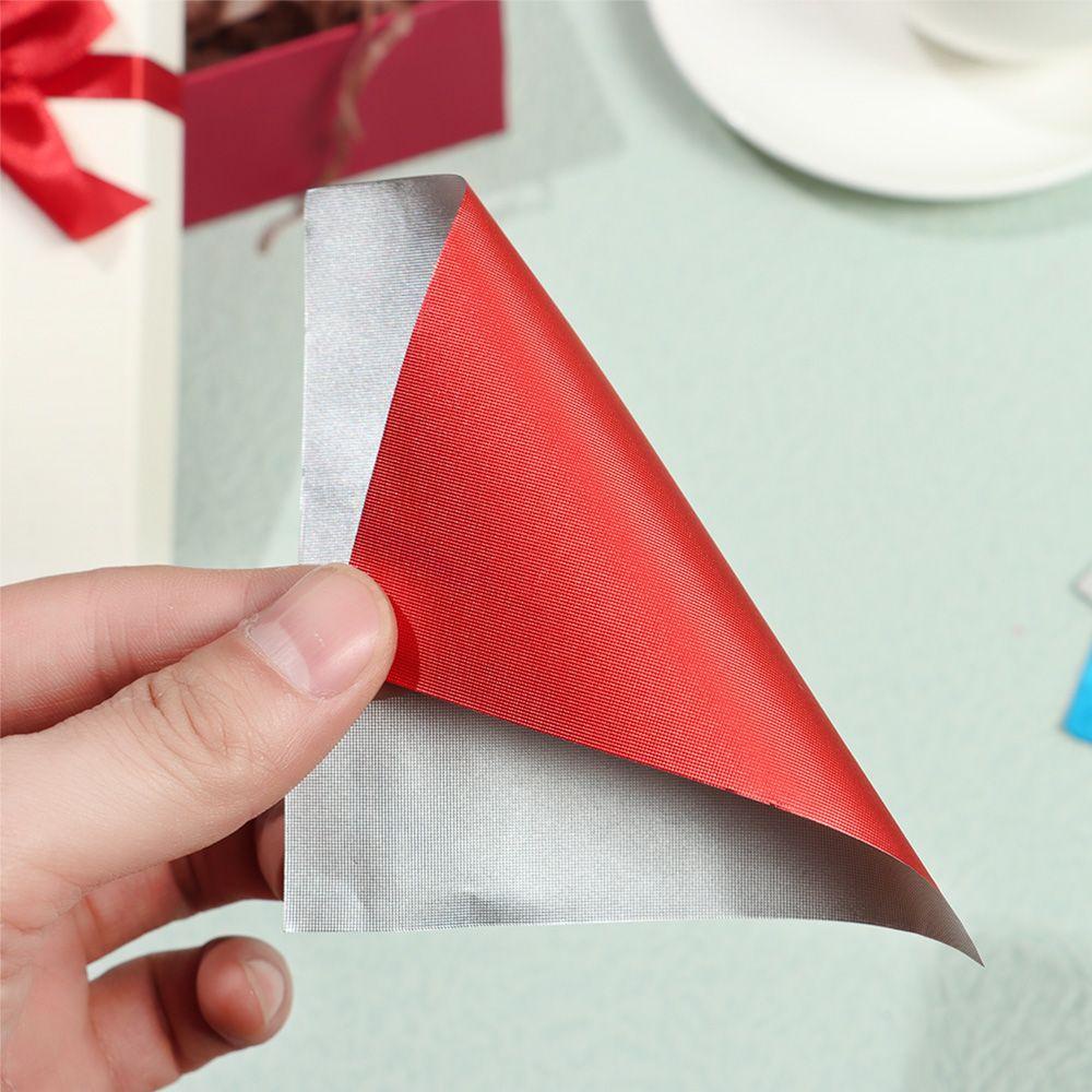 LILAC 100 pcs อลูมิเนียมฟอยล์ Candy โลหะลายนูนเบเกอรี่ดีบุกอาหารงานแต่งงานอุปกรณ์ Gilded Candy ช็อกโกแลต - รูปที่ 6