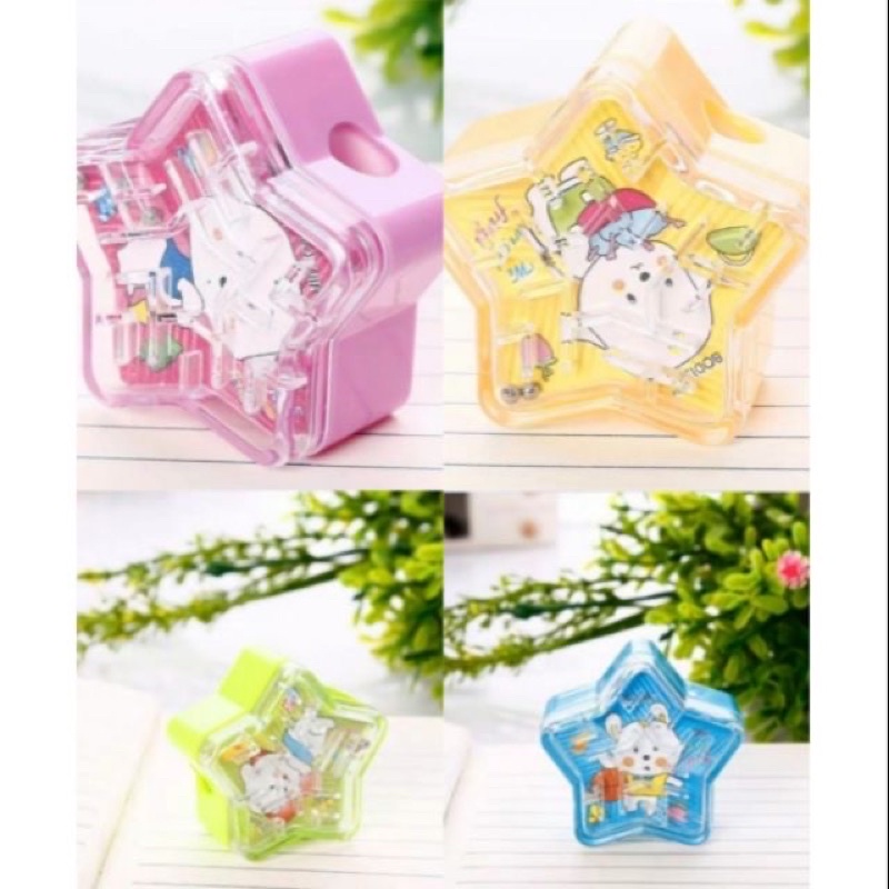 Cute Kawaii Pattern Shapener Design Star Maze (Upd 8.22)