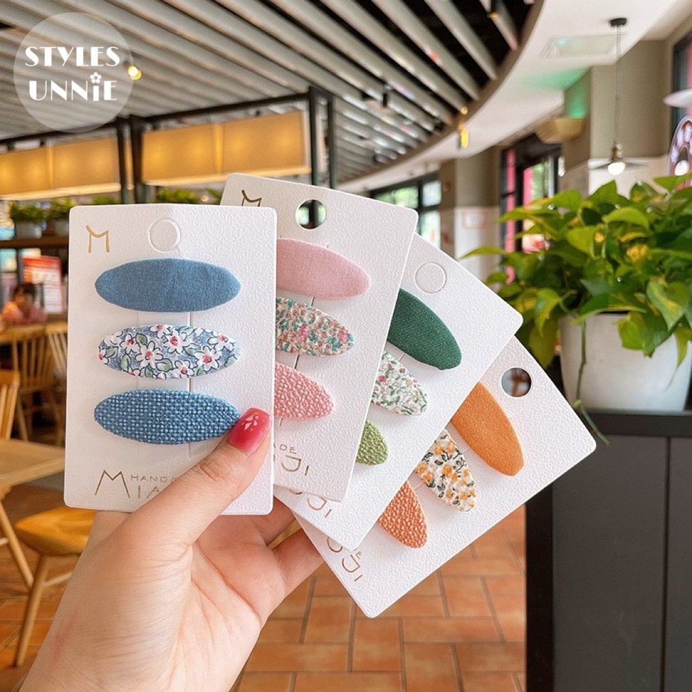 Styles_Unnie พร้อมส่ง A009 เซ็ตกิ๊ฟ มี 5 สี