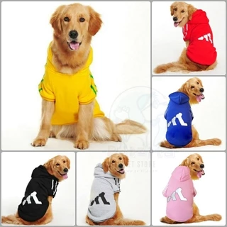 🇹🇭พร้อมส่ง🇹🇭 ADIDOG 🐶 เสื้อสุนัขพันธุ์ใหญ่ มีหมวกฮู้ด บุซับผ้าขนสำลีเนื้อนุ่ม for หมาใหญ่