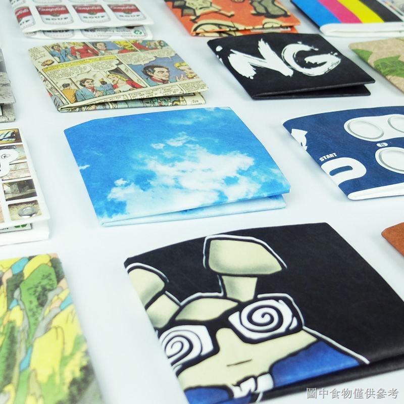 DuPont Tyvek Tyvek Strong Paper Wallet กันน้ํา Unbreakable Ultra-Thin Drivers License Light Paper Wa