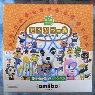 Animal Crossing Amibo Card Doubutsu no Mori อามีโบการ์ด บ็อกซ์ 2 เซ็ต 3