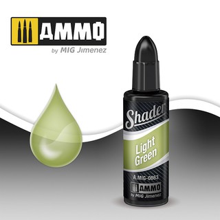 Ammo By MIG - AMIG0863 LIGHT GREEN SHADER