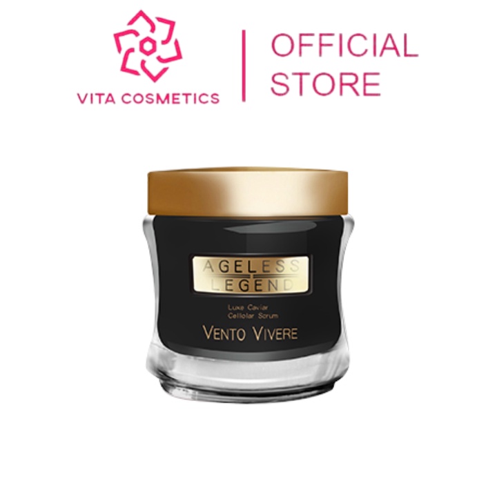 Vento Vivere Luxe Cavia 30g Switzerland Moisturizing Whitening Cream - Vita Cosmetics
