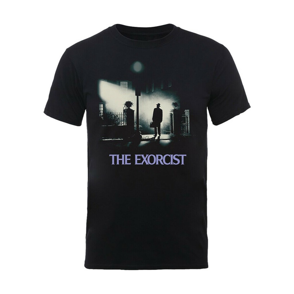เสื้อยืดพิมพ์ลาย the exorcist movie โปสเตอร์ william peter blastty  สําหรับผู้ชาย | Shopee Thailand
