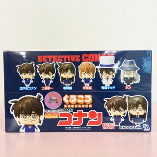 Kurukoro Detective Conan 6Pack BOX ฟิกเกอร์แท้ โมเดล หมุนหน้า กาชาปอง โคนัน ชินอิจิ รัน ไฮบาระ จอมโจรคิด ยิน อนิเมะ