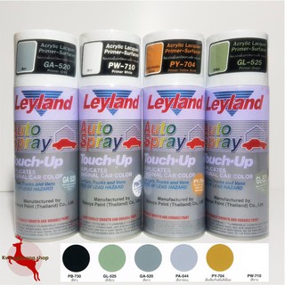 สีสเปรย์รองพื้น อครีลิค เกาะเหล็ก กลบรอย เอนกประสงค์ เลย์แลนด์ Leyland Acrylic Lacquer Primer Surfacer Spray