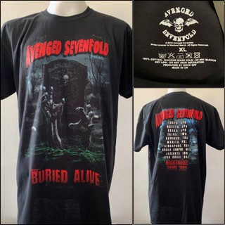 เสื้อวง Avenged Sevenfold : Buried Tour 2012