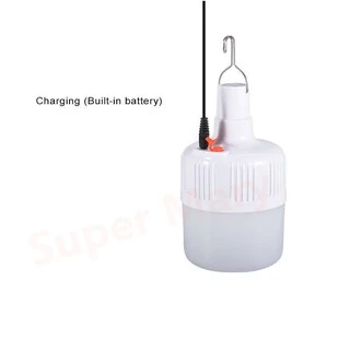 ขนาดใหญ่ไฟ LED หลอดไฟแบบพกพา, แบตเตอรี่ในตัว (ชาร์จใหม่ได้) หลอดไฟแบบพกพาตัวช่วยสร้างไฟฉุกเฉินในตัว