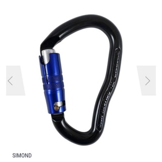 SIMOND Carabiner คาราบิเนอร์สำหรับการปีนผาและการปีนเขารุ่น GOLIATH HMS AUTO🇫🇷 แท้💯%