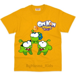 เสื้อยืด พิมพ์ลาย OM NOM TOONS OMNOM OM NOM วัสดุพรีเมี่ยม สําหรับเด็กวัยหัดเดิน