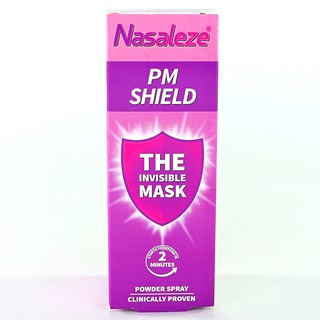 Nasaleze PM SHIELD 800 mg ( สินค้าหมดอายุ 4/2024 ) สเปรย์พ่นจมูกชนิดผง ป้องกันฝุ่น PM 2.5