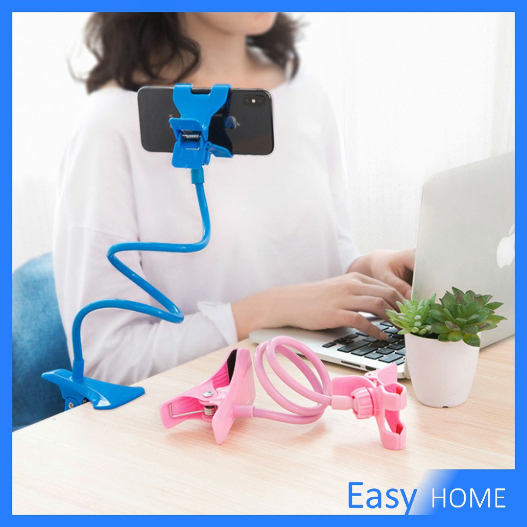 ที่วางมือถือ "แบบหนีบยึดโต๊ะ" เครื่องประดับ Phone holder