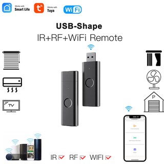 รีโมตคอนโทรล Tuya WiFi USB RF + IR ความถี่วิทยุอินฟราเรด USB