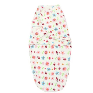 C0028 ถุงนอนผ้าฝ้าย ผ้าห่อตัวสำเร็จรูปลายน่ารักสำหรับเด็ก kolaco SwaddleMe Summer