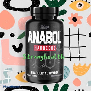 Nutrex Anabol Hardcore 60 capsules ช่วยเพิ่มมวลกล้ามเนื้อ และความแข็งแแกร่งของกล้ามเนื้อ ใช้ให้กล้ามเนื้อใหญ่ขึ้นสวยงาม