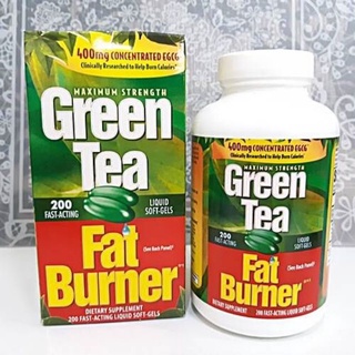 (เร่งการเผาผลาญ)Green Tea Fat Burner 200 ซอฟเจล