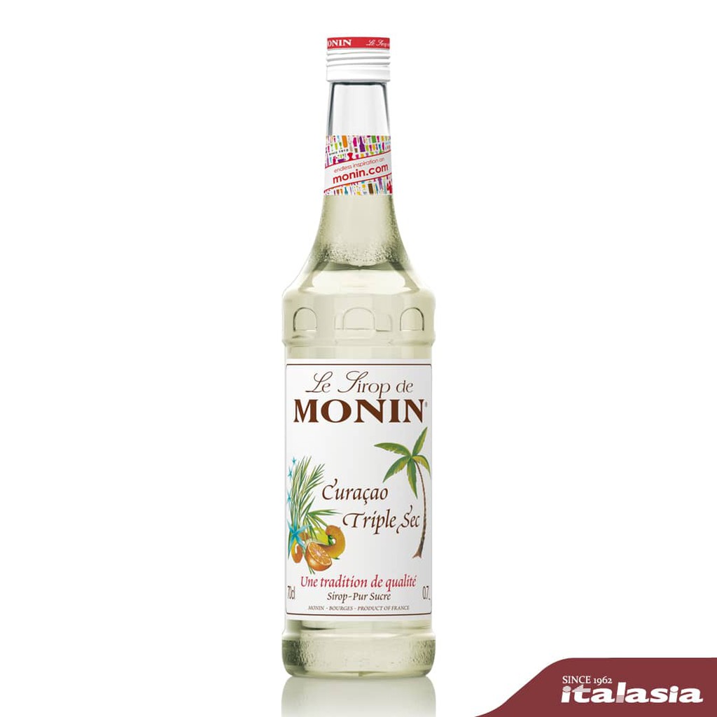 MONIN Triple Sec Curacao Syrup 700 ML. | โมนิน ทริปเปิ้ล เซค ครูราโซ่ ไซรัป 700 มล.