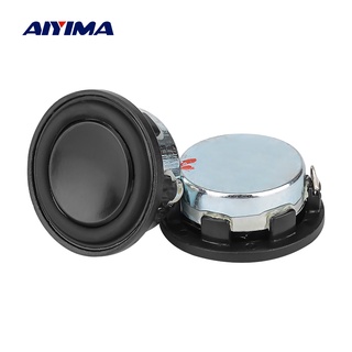 Aiyima ลําโพงบลูทูธทรงกลมนีโอไดเมีย 28 มม. 1 นิ้ว 4 Ohm/8Ohm 3W Pu 2 ชิ้น