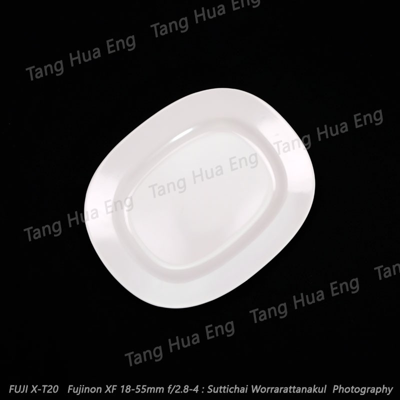 ( 6 ใบ )จานเปลเหลี่ยม 10 ตรายูนิก้า P923-10