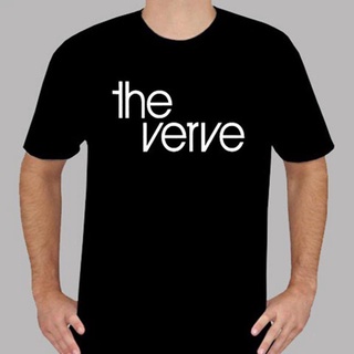 Nice T The Verve เสื้อยืดลําลอง แขนสั้น คอกลม พิมพ์ลายวงป๊อปภาษาอังกฤษ สีดํา สไตล์คลาสสิก เข้ากับทุกการแต่งกาย สําหรับผู