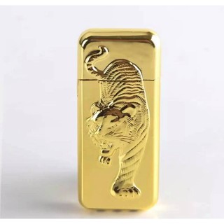 ไฟแช็คเติมแก๊ส(ลายเสือ) Lighter goldtiger