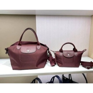 Longchamp Neo 1512/1515 598Series/Small handbag with short handle/Womens shoulder messenger bag/Jiaozi Bag