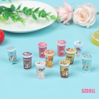 [ts2SZDOLL] ถ้วยบิสกิตจิ๋ว 1/12 สําหรับบ้านตุ๊กตา 5 ชิ้น