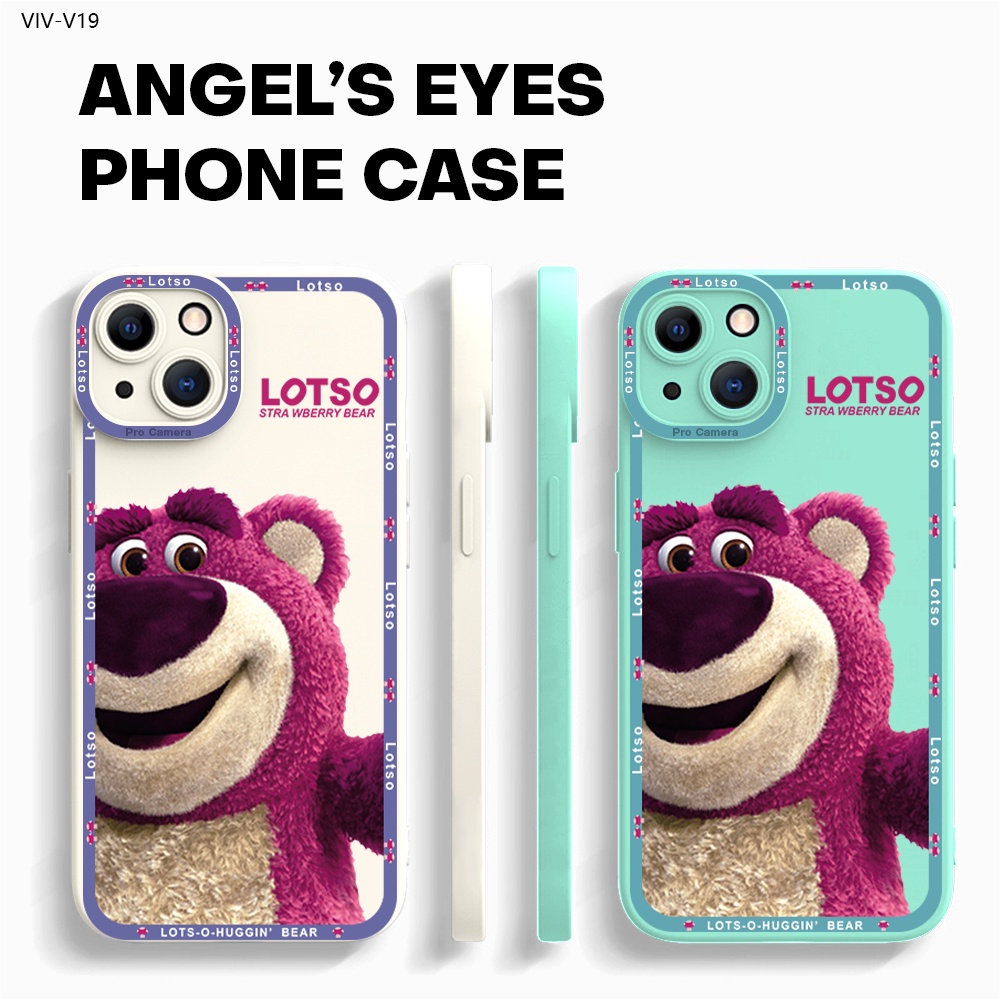 VIVO V19 V17 V15 V11 V11i V9 V5 V5S Lite Neo Pro เคสวีโว่ สำหรับ Case Lotso Bear เคสโทรศัพท์ Silicone Cases Thicken