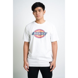 UU street DICKIES เสื้อยืด BLK HORSESHOE LOGO SS TEE S ผ้าฝ้ายแท้