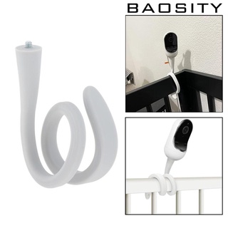 Flexible Twist Mount Holder for Owlet Baby Monitor Black