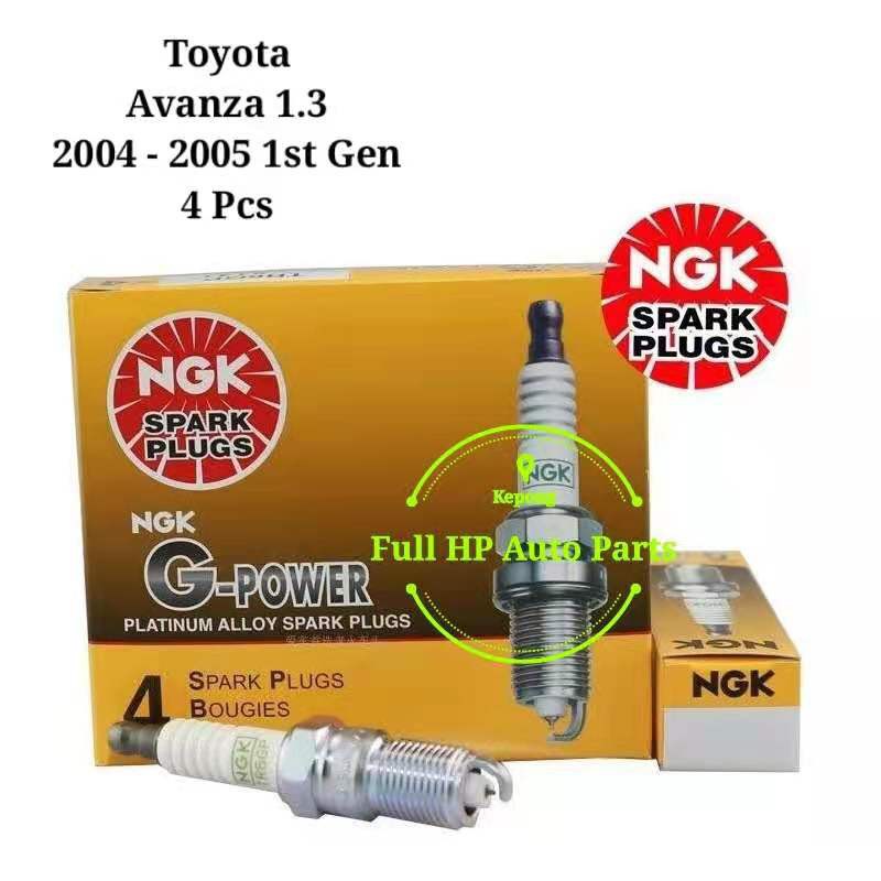 หัวเทียน NGK G-Power Platinum สําหรับ Toyota Avanza 1.3 (2004 - 2005)