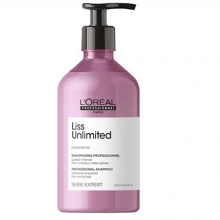 แชมพู ลอริอัล Loreal Serie Expert Prokeratin Liss Unlimited Shampoo 500ml