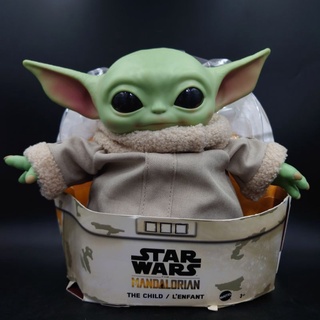 พร้อมส่ง👽 โมเดล Baby Yoda ตัวใหญ่ 27 Cm งานสวยมากๆ หัวเป็นงาน Soft เสื้อทำจากผ้านุ่ม น่ารักสุดๆไปเลย ราคาถูก❤️❤️❤️❤️❤️