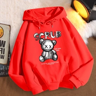 L326เสื้อฮู้ดลายแฟชั่นสวยน่ารัก.เสื้อแขนยาว.มี7สีหลายไซส์(S-3XL)