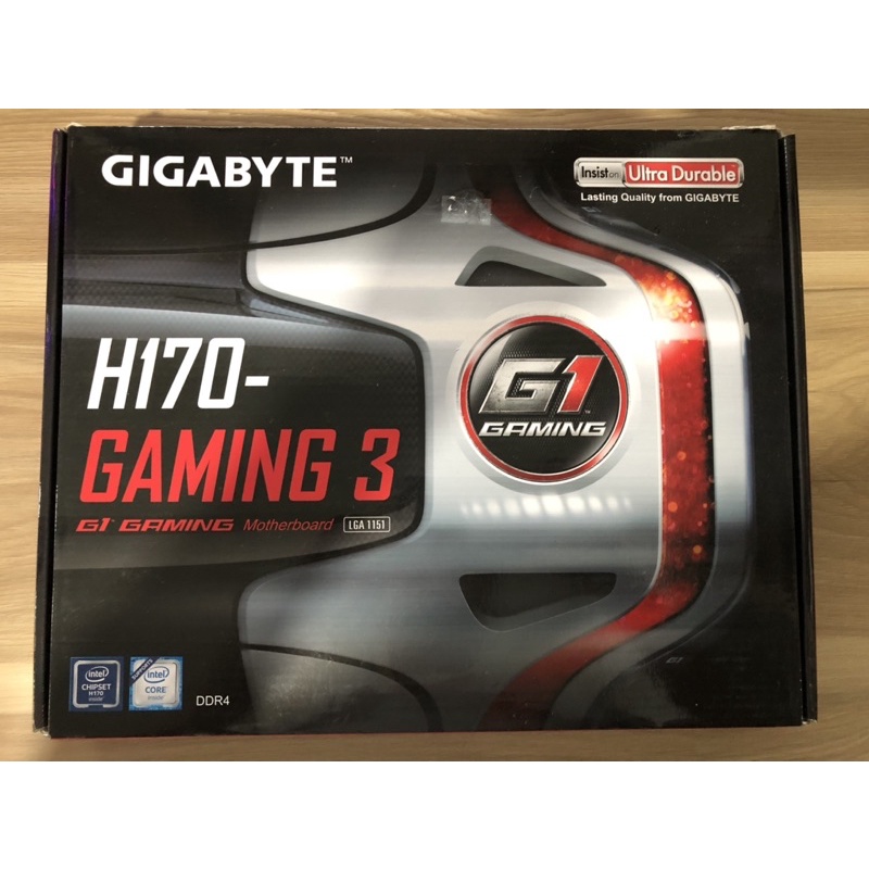 GIGABYTE GA-H170-Gaming 3 (rev. 1.1) MAINBOARD Intel LGA1151 เมนบอร์ด (มือสอง)