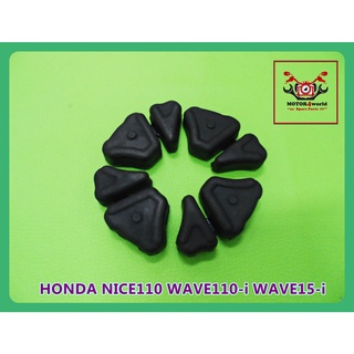 HONDA NICE110 WAVE110i WAVE125i ABSORBER REAR  WHEEL HUB SET // ชุดยางกันกระชาก ยางดุมหลัง (เซ็ท 4 ชิ้น)