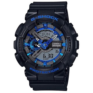 Casio G-Shock นาฬิกาข้อมือผู้ชาย สายเรซิ่น รุ่น GA-110CB-1 สีดำ