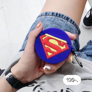 เคสแอร์พอด งานซิลิโคน รุ่น1,2,โปร 🌃Airlogosuperman