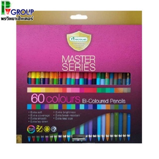 Master Art ดินสอ2ทาง 60สี มาสเตอร์ซีรีย์