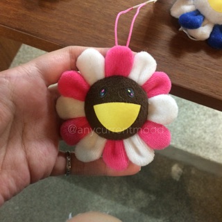 พร้อมส่ง! แท้100% Murakami flower pin pink/brown