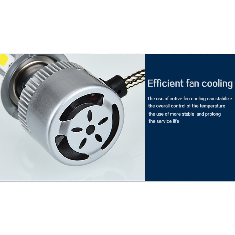 ไฟหน้าไฟตัดหมอก LED H11 H4 HB3 HB4 H1 H7 H3 9005 881 - รูปที่ 4