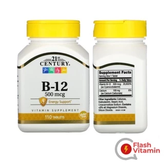 [พร้อมส่ง ] 21st Century , วิตามินบีรวม B-Complex,B-1, B-6, B-12, B-50 Complex , B-100 Complex, Stress B