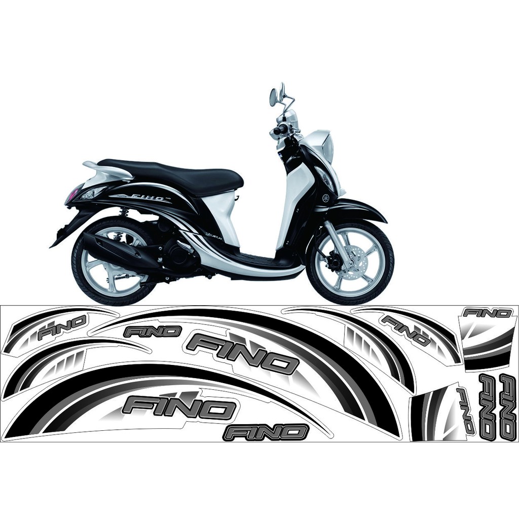 STRIPING STICKER UNIVERSAL VARIATIONS สําหรับ YAMAHA ALL FINO FI MOTORCYCLES